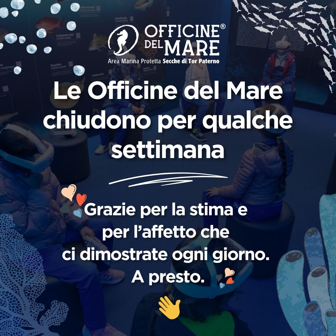 Chiusura Officine del Mare 20 gennaio